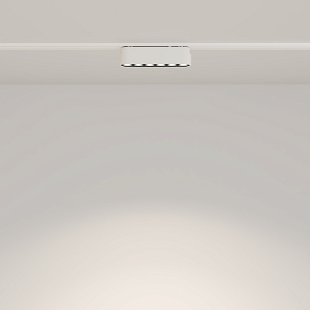 Трековый однофазный магнитный светодиодный светильник Maytoni Radity Points TR082-1-6W4K-M-W