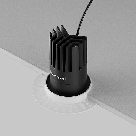 Светильник встраиваемый светодиодный Maytoni Dip DL121-15W-4K-TRS-B