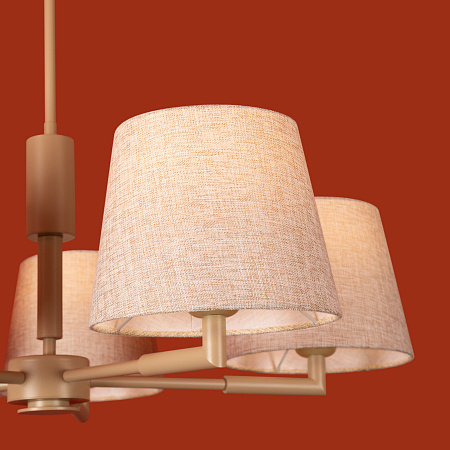 Люстра на штанге Freya Butler FR2057PL-05BG Люстра на штанге Freya Butler FR2057PL-05BG