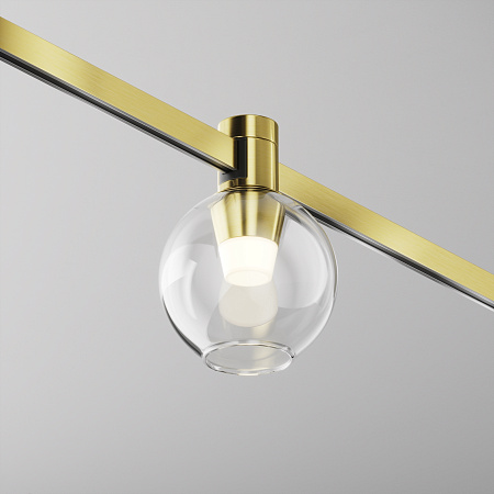 Трековый магнитный светодиодный светильник  Maytoni Flarity Bubble TR148-1-3W3K-BS