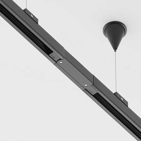 Коннектор прямой для 3-фазного шинопровода Maytoni Trinity Accessorises TRA005C-31B