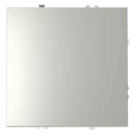 Выключатель встраиваемый VOLTUM S70 одноклавишный (сталь) VLS010105