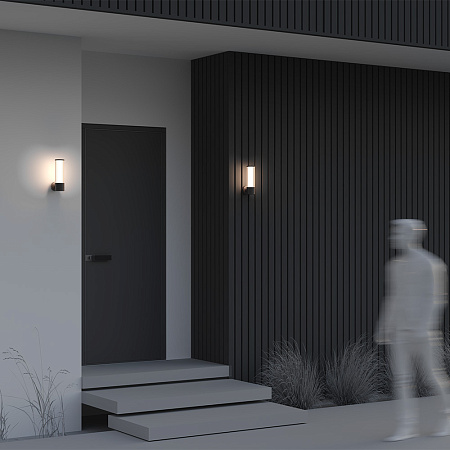 Уличный настенный светодиодный светильник Maytoni Lit O593WL-L8BR3K