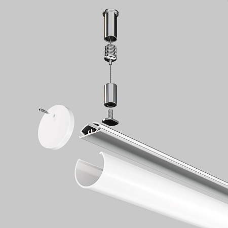 Профиль Maytoni Алюминиевый профиль ALM-D30-S-2M Профиль Maytoni Алюминиевый профиль ALM-D30-S-2M