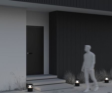 Уличный ландшафтный светодиодный светильник Maytoni Pyro O496FL-L21B3K Уличный ландшафтный светодиодный светильник Maytoni Pyro O496FL-L21B3K