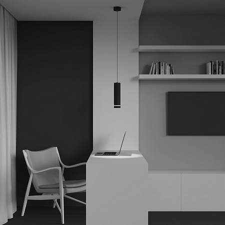 Светильник светодиодный подвесной Maytoni Orlo P085PL-12W3K-B