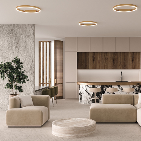 Светильник потолочный светодиодный Maytoni Rim MOD058CL-L35BSK