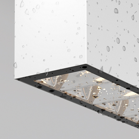 Трековый однофазный уличный светодиодный светильник Maytoni Elasity IP Points O-TR01-2-S-10WW3K