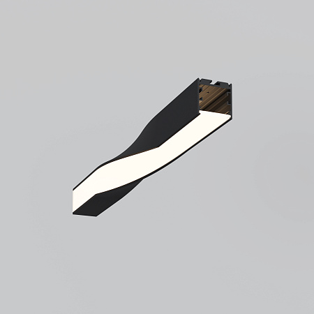 Радиусный профиль 35x35 Twist правый Maytoni ALM-3535R-B-TR-90°-0.4M