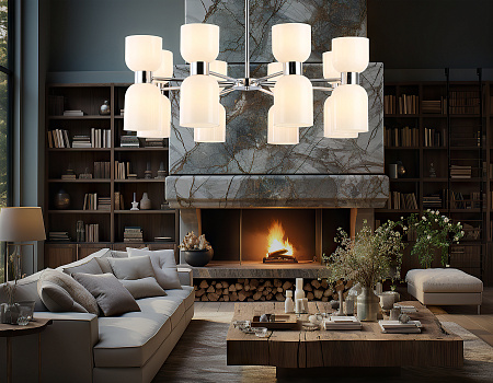 Люстра на штанге Ambrella light LH56085
