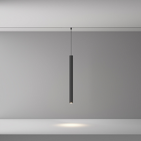 Трековый магнитный светодиодный светильник Maytoni Exility X Focus Led TR245-7W4K-B