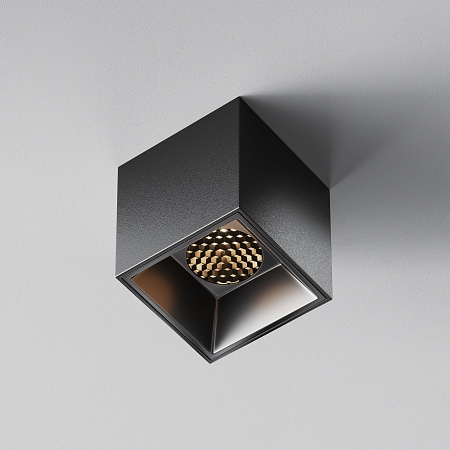 Светильник потолочный светодиодный Maytoni Alfa LED C064CL-5W3K-SQ-B