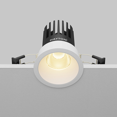 Светильник встраиваемый светодиодный Maytoni Dip DL117-15W-2.7K-W
