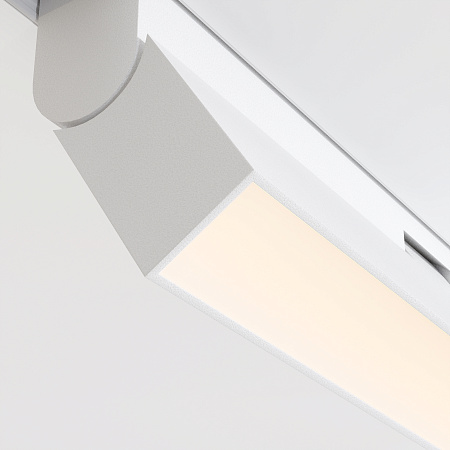 Трековый магнитный однофазный светодиодный светильник Maytoni Exility TR036-2-12W3K-W