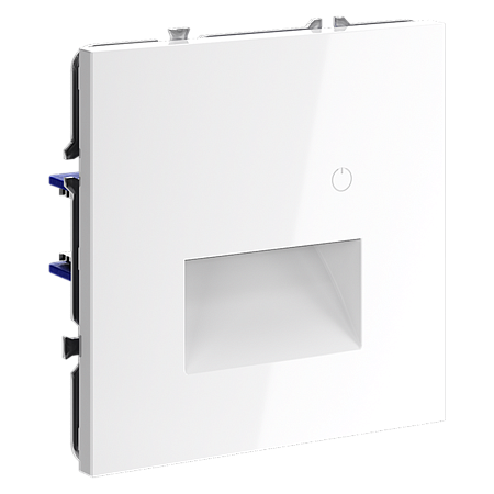 Подсветка светодиодная встраиваемая VOLTUM S70 с датчиком, (белый глянцевый) VLS070701