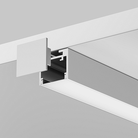 Комплект заглушек (для профиля 25×22) 2 шт., Maytoni ALM-2522-S-EC 642065