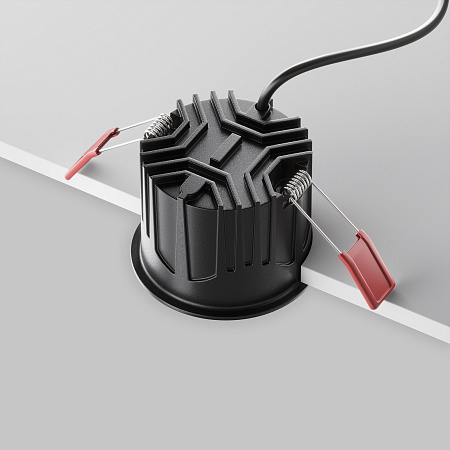 Светильник встраиваемый светодиодный Maytoni Alfa LED DL043-01-15W3K-RD-B-1