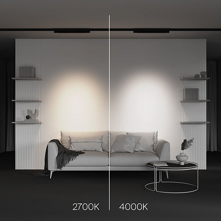 Трековый трехфазный светодиодный светильник Maytoni Trinity Points TR195-3-20W2.7K-M-B