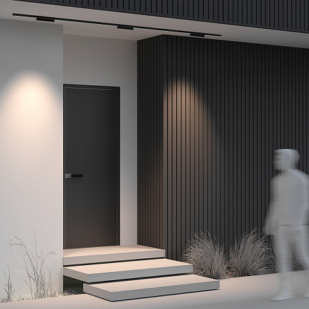 Уличный трековый мангитный светодиодный светильник Maytoni Exility IP Points O-TR02-2-S-12WB3K