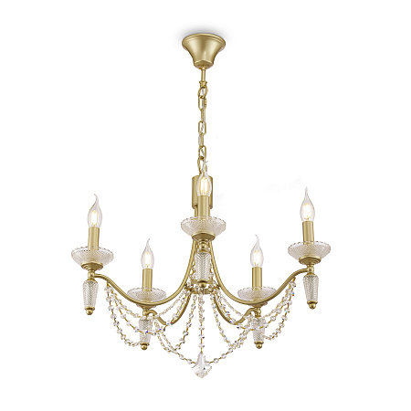 Люстра подвесная Freya Zoe FR2009PL-05G Люстра подвесная Freya Zoe FR2009PL-05G