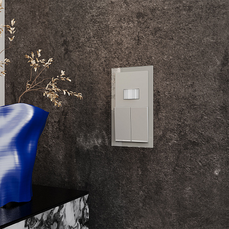 Датчик движения встраиваемый VOLTUM S70, (сталь) VLS070505 Датчик движения встраиваемый VOLTUM S70, (сталь) VLS070505