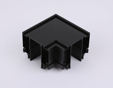 Коннектор угловой для шинопровода в натяжной потолок GL1046 Коннектор угловой для шинопровода в натяжной потолок GL1046