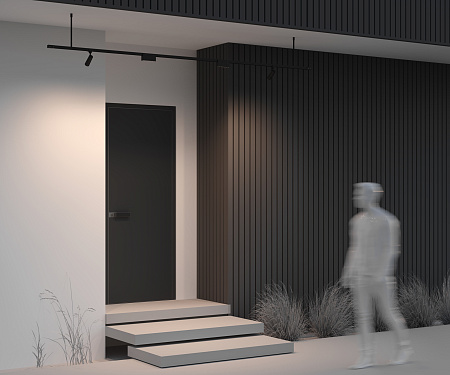 Жесткий подвес для уличной трековой системы Maytoni Elasity IP O-TR001-HL-B300