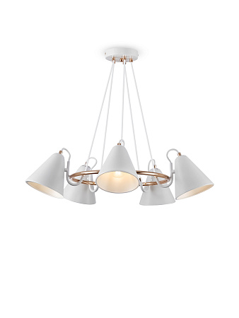 Люстра подвесная Freya Falke Market FR8001PL-05WG Люстра подвесная Freya Falke Market FR8001PL-05WG