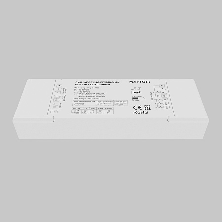 Wi-Fi контроллер для светодиодной ленты 360W RGB MIX 12-48В Maytoni 742002