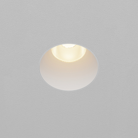 Светильник встраиваемый светодиодный Maytoni Dip DL122-15W-3K-TRS-W