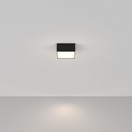 Светильник потолочный светодиодный Maytoni Zon C032CL-12W4K-SQ-B