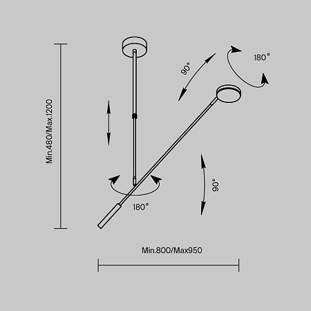 Светильник потолочная светодиодный Maytoni Fad MOD070CL-L8W3K
