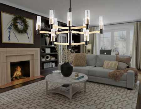 Люстра на штанге Ambrella light LH55515