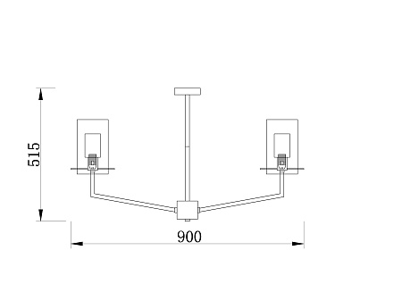 Люстра на штанге Freya Felicity FR5206PL-08FG