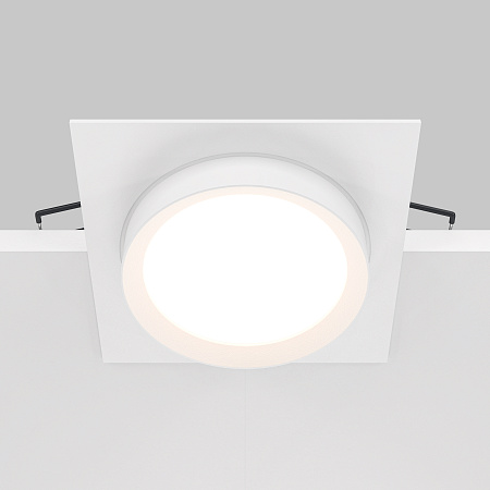 Светильник встраиваемый Maytoni Hoop DL086-GX53-SQ-W