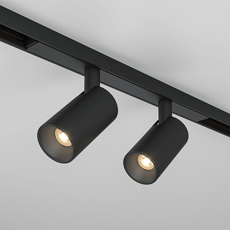 Трековый магнитный светодиодный светильник Maytoni Basity Focus Duo TR176-1-2X5WTW-M-B Трековый магнитный светодиодный светильник Maytoni Basity Focus Duo TR176-1-2X5WTW-M-B