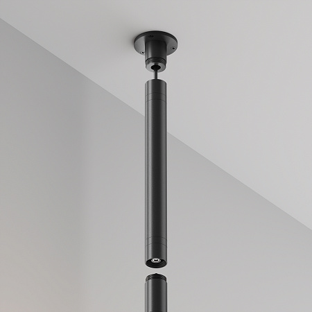 Соединитель для трековой системы с блоком питания 100Вт 276мм Maytoni Shelf CA011-L300-100W-B