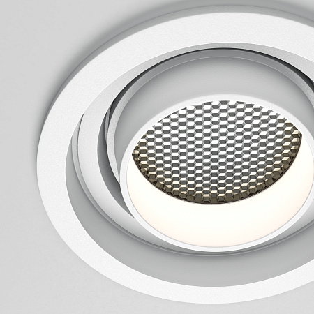 Светильник встраиваемый Maytoni Atom DL113-GU10-01-RD-W