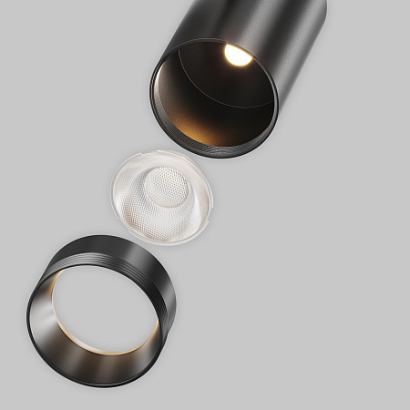 Трековый магнитный светодиодный светильник Maytoni Exility X Focus Led TR243-4-12WTW-DD2-B