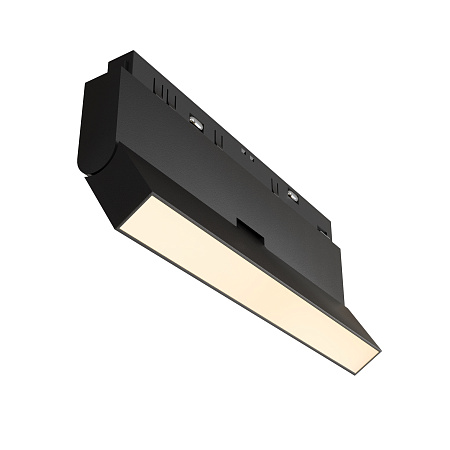 Трековый однофазный магнитный светодиодный светильник Maytoni Exility BASIS TR036-2-12W3K-B