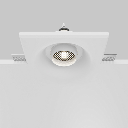 Сетильник встраиваемый Maytoni Gyps Modern DL006-GU10-RD-W Сетильник встраиваемый Maytoni Gyps Modern DL006-GU10-RD-W