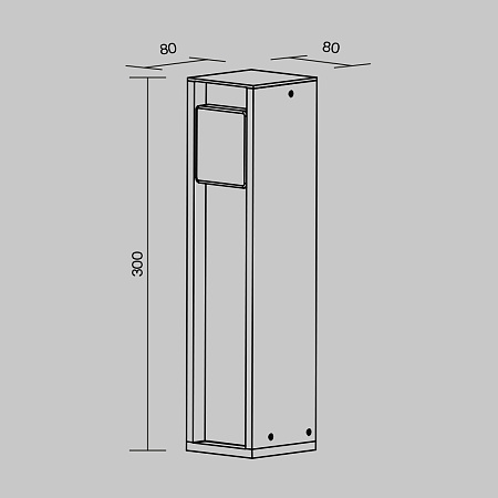 Уличная розетка Outdoor O459FL-GF01SC Maytoni Socket O459FL-GF01SC Уличная розетка Outdoor O459FL-GF01SC Maytoni Socket O459FL-GF01SC