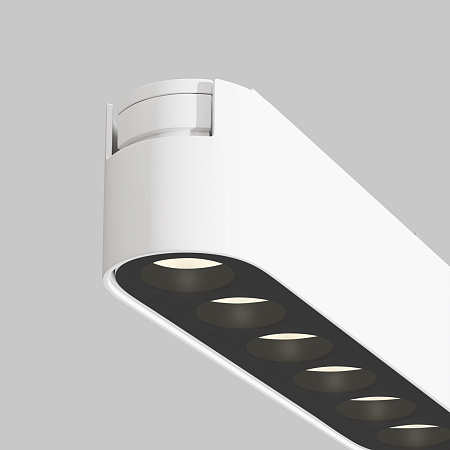 Трековый однофазный магнитный светодиодный светильник Maytoni Radity Points TR082-1-6W3K-M-W