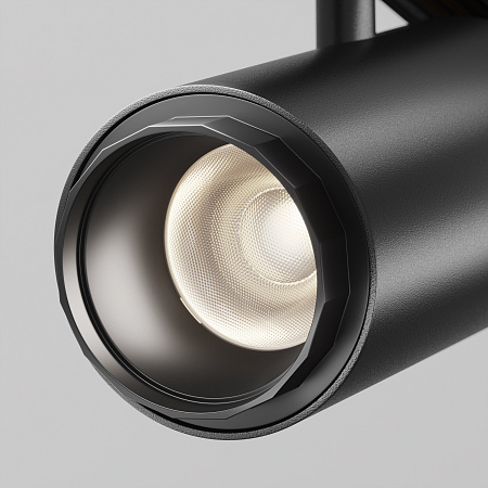 Трековый магнитный светодиодный светильник Maytoni Exility X Focus Zoom TR244-12W4K-B