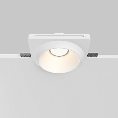 Светильник встраиваемый Maytoni Gyps Modern DL124-GU10-01-TRS-W