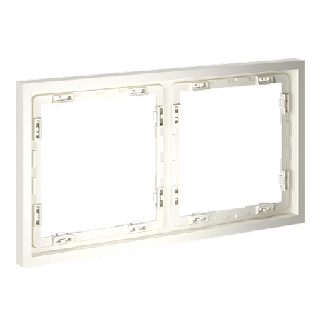 Рамка пластиковая на 2 поста Voltum S70 (хлопок) VLS100213
