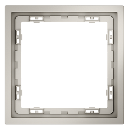 Рамка пластиковая VOLTUM S70 на 1 пост, (кашемир) VLS100103