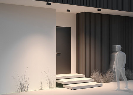 Уличный архитектурный светодиодный светильник Maytoni Ares O309CL-L10GF3K