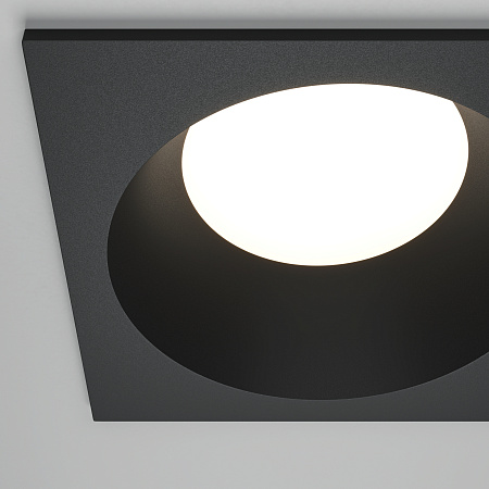 Светильник встраиваемый Maytoni Share DL126-GX53-SQ-B