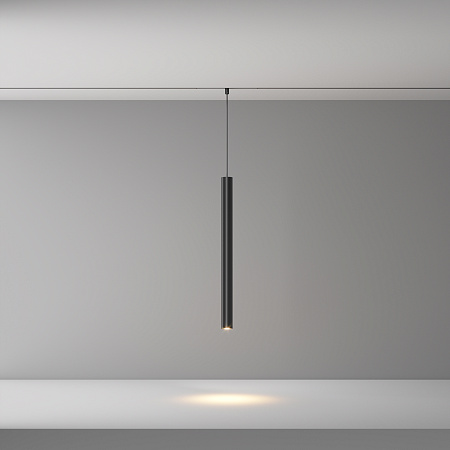 Трековый магнитный светодиодный светильник Maytoni Exility X Focus Led TR245-7W3K-B